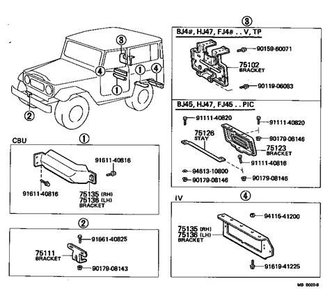 Parts catalog for Toyota Land Cruiser Prado